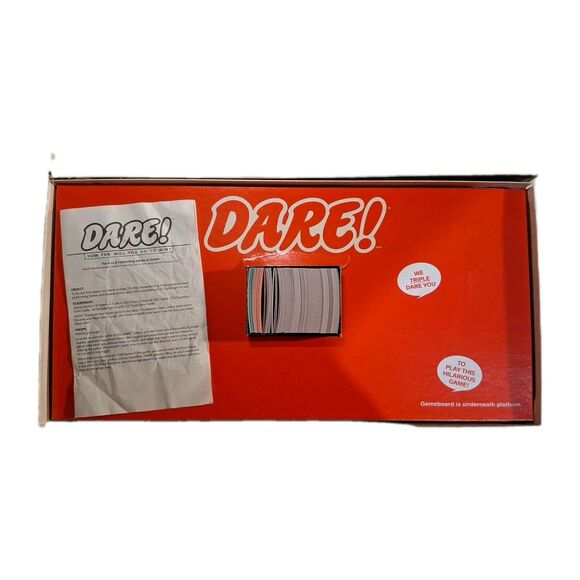 Vintage 80s Dare Parker Brothers Board Game Family Game  Vintage Dare Board Game by Parker Brothers - 1988 Edition - 100% Complete! Rare!